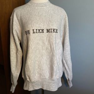 be like like Michael Jordan Gatorade vintage crew